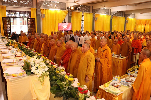 Hội nghị lần thứ 3 Khoá VIII  nhiệm kỳ 2017-2022 tại Văn phòng 2  Trung ương Giáo hội (Thiền viện Quảng Đức Q. 3 TP. HCM)